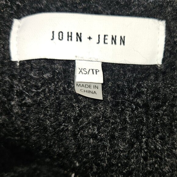 John and Jenn Wool Blend Teddy Sherpa Zip Up Sweater Jacket Women's Medium - Picture 3 of 3